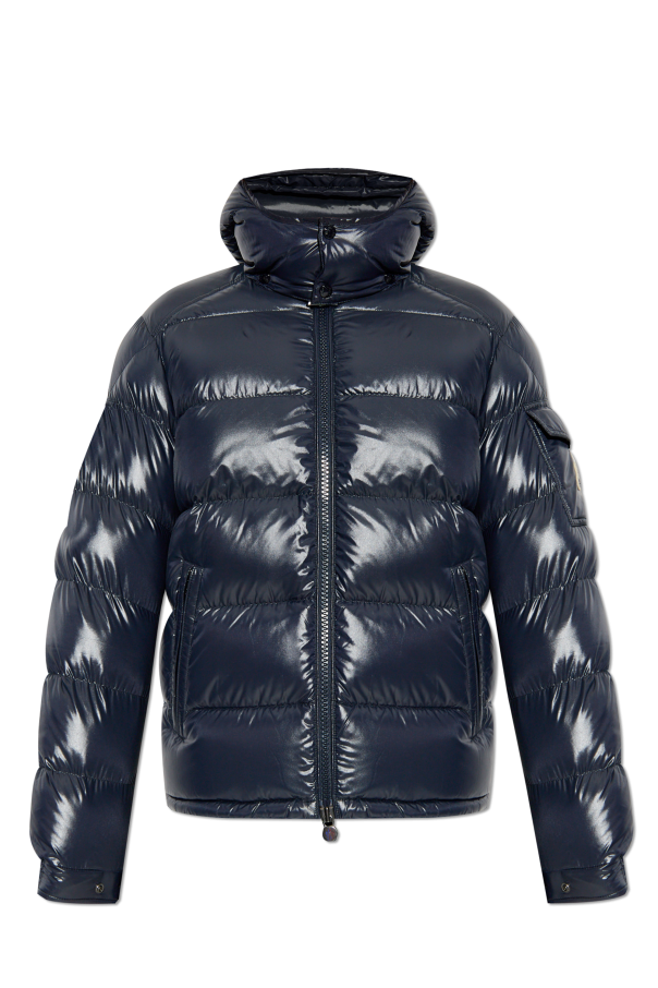 MONCLER ウェロネ リハシフル ショト ハファシャケット Moncler Enfant - Boys Green Down Padded Klaas Jacket